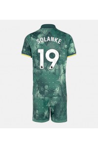 Tottenham Hotspur Dominic Solanke #19 Babyklær Tredje Fotballdrakt til barn 2024-25 Korte ermer (+ Korte bukser)